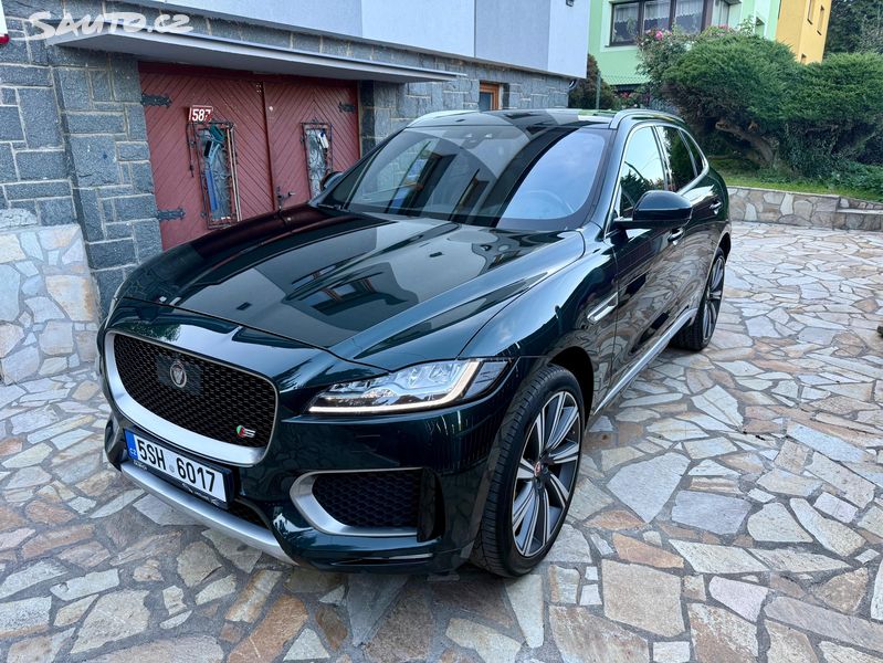 Jaguar F-Pace, 3.0 280 KW 4X4 MAX VÝBAVA TOP